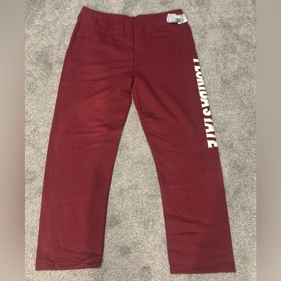 Florida St Seminoles FSU Men’s X-Large XL Garnet Drawstring Logo Sweatpants NWT - Picture 4 of 5